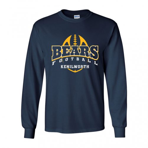 Cotton navy long sleeve