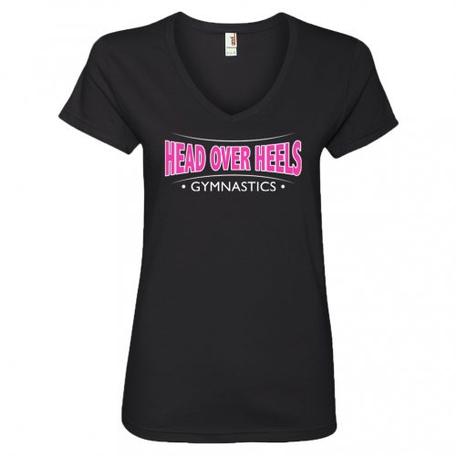 Black Ladies Vneck