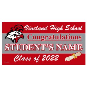 Vineland High School Graduation Lawn Sign