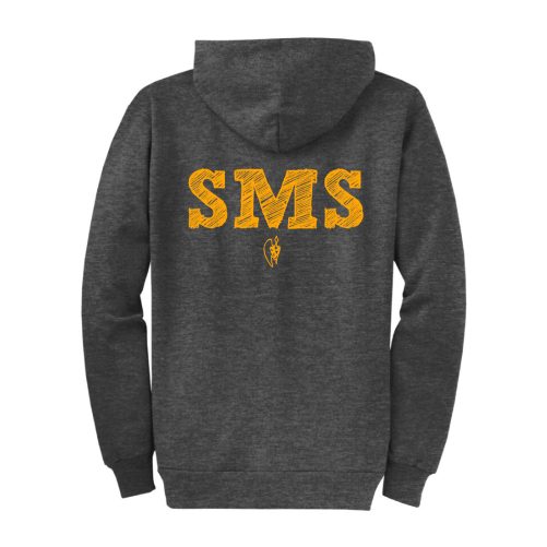 StMichaelsUnion_DarkHeatherHoodie