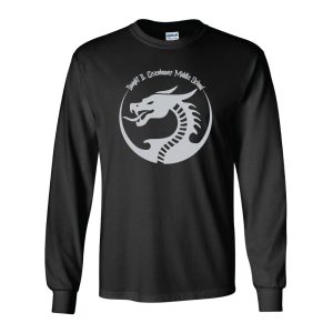 D. Eisenhower Black Long Sleeve Tee