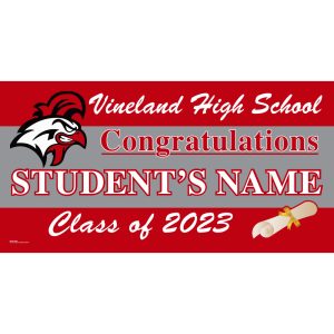 Vineland High School Graduation Lawn Sign