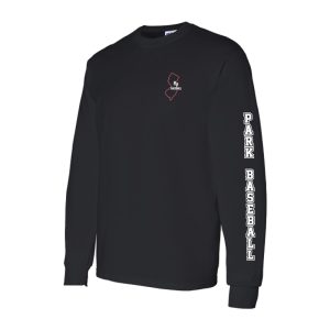 R.P. Varsity Baseball Long Sleeve Tee – Black