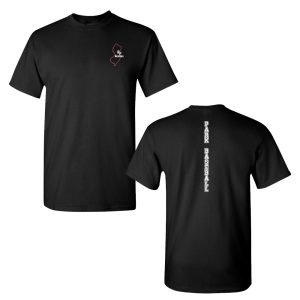 R.P. Varsity Baseball Short Sleeve Tee – Black