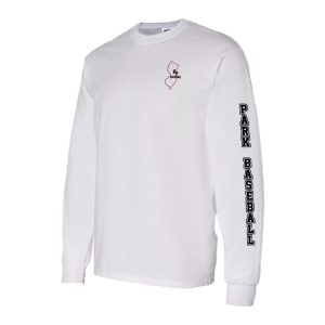 R.P. Varsity Baseball Long Sleeve Tee – White