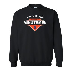 Springfield Baseball Crewneck Sweatshirt – Black