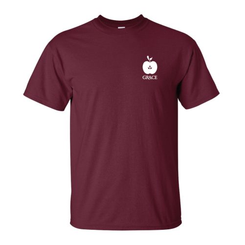 AppleGrace_MaroonTee