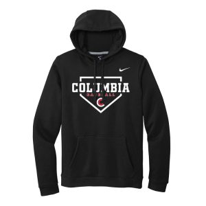 Columbia Baseball Nike Club Fleece Pullover Hoodie