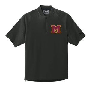 Madison Baseball New Era Twill 1/4 Zip Cage Jacket