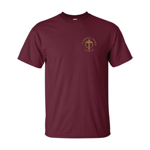 StAgnes_MaroonTee