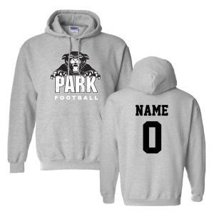 R.P. Youth Football Pullover Hoodie – Personalized
