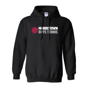 Morristown H.S. Boys Tennis Pullover Hoodie – Black