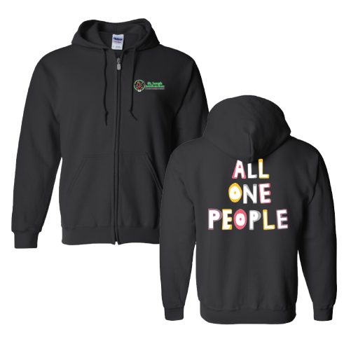 StJosephSocialServ-Black-ZipHoodie