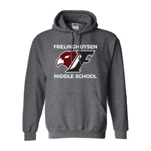 FMS Pullover Hoodie – Dark Heather