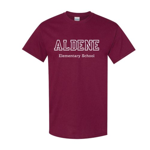 AldeneElementary_MaroonTee