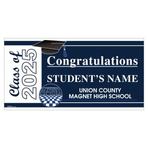UCVTS Magnet High School Graduation 2025 Lawn Sign