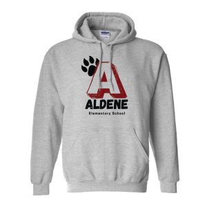 Aldene School Pullover Hoodie – Grey