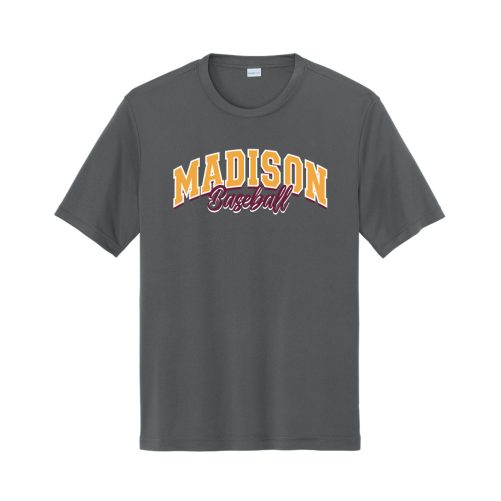 MadisonBaseball_DriFitGreyTee