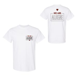 Aldene School Short Sleeve Tee – White