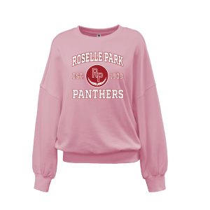 Roselle Park H.S. Baseball Ladies Crewneck Sweatshirt