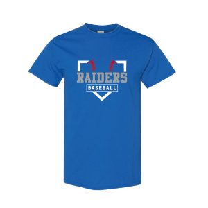 SPF Raiders Baseball Short Sleeve Tee – Royal