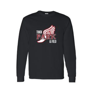 Roselle Park H.S. T & F Long Sleeve Tee – Black