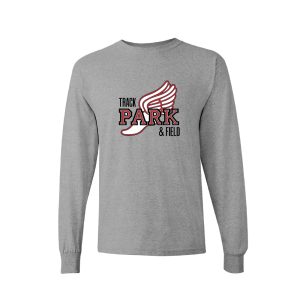 Roselle Park H.S. T & F Long Sleeve Tee – Grey