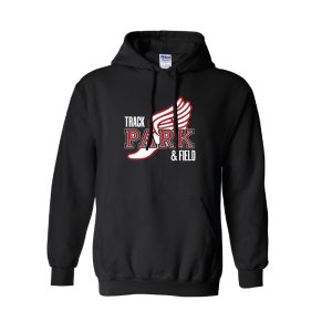 Roselle Park H.S. T & F Pullover Hoodie – Black