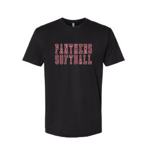 Roselle Park H.S. Softball Short Sleeve Tee – Black