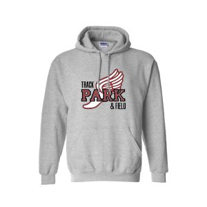 Roselle Park H.S. T & F Pullover Hoodie – Gray