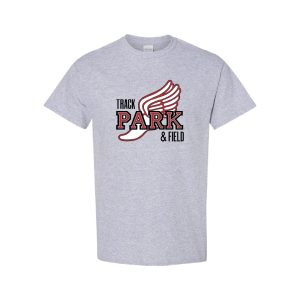Roselle Park H.S. T & F Short Sleeve Tee – Grey