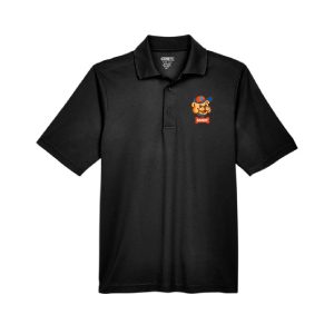 Sandmeier Staff Embroidered Polo – Black