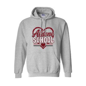Aldene School Pullover Hoodie – Sport Grey