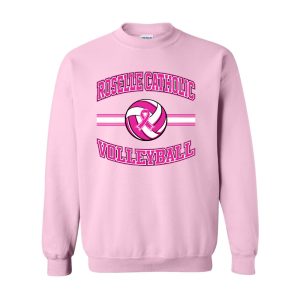 Roselle Catholic Volleyball Pink Out Crewneck Sweatshirt