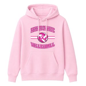 Roselle Catholic Volleyball Pink Out Pullover Hoodie