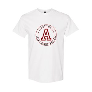 Aldene School Short Sleeve Tee – White