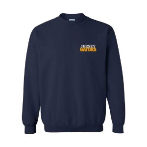 Jersey Gators Swim Embroidered Crewneck Sweatshirt