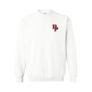 RPHS PE Dept. Embroidered RP Crewneck Sweatshirt – White