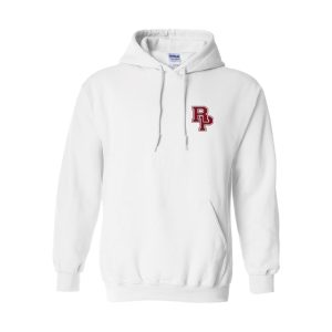 RPHS PE Dept. Embroidered RP Pullover Hoodie – White